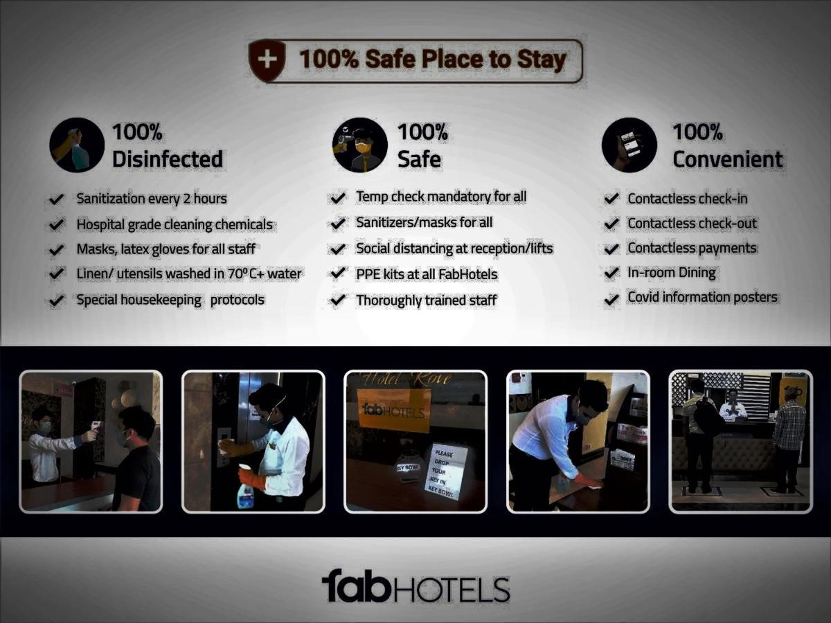 Fabhotel Mid Town Grand Panchkula Exterior foto